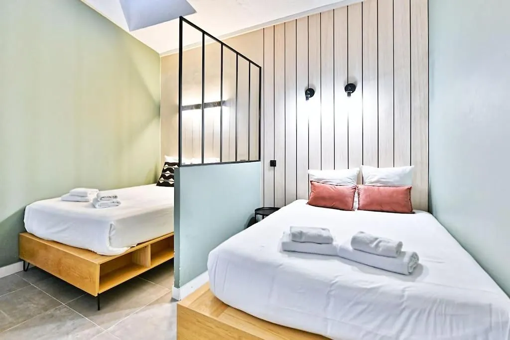 Appartement Style Industriel Au Coeur Du Sentier - V Paříž Apartmán